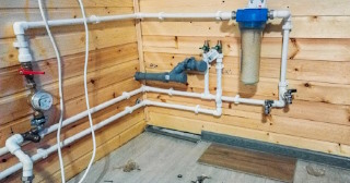 Разводка труб в частном доме в Кирово-чепецке – водоснабжение, отопление, канализация от 2052 руб.