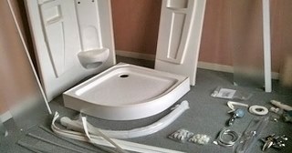 Установка душевой кабины Кирово-Чепецк, цена от 2965 руб.